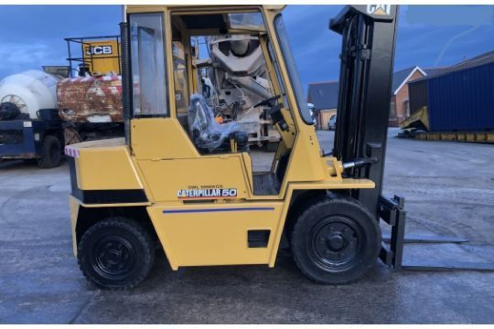 2002 CAT 50 DIESEL FORKLIFT - Image 5 of 11