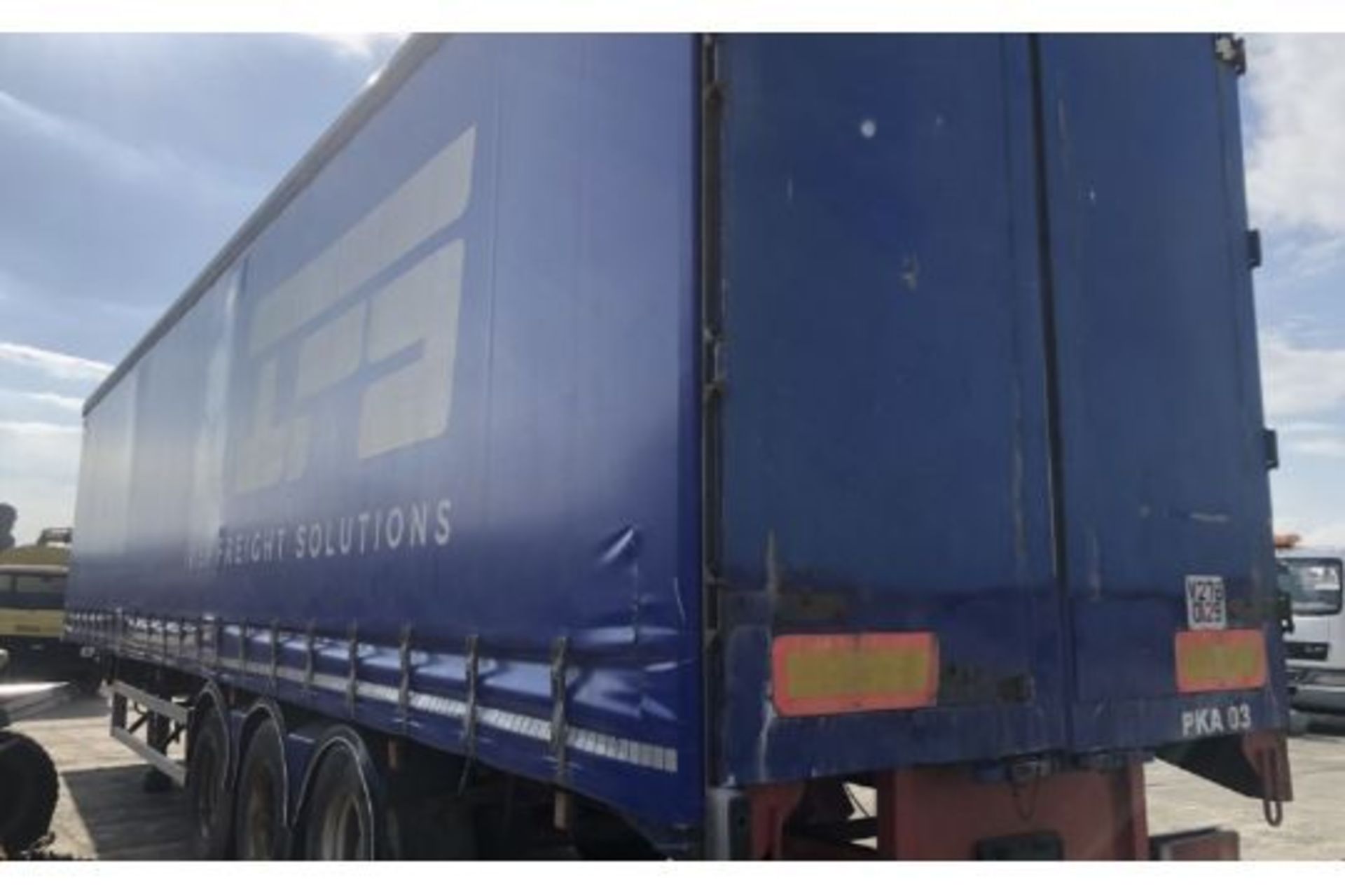 2001 M&G 13.6 METRE 3 AXLE CURTAIN SIDE TRAILOR - Image 2 of 14