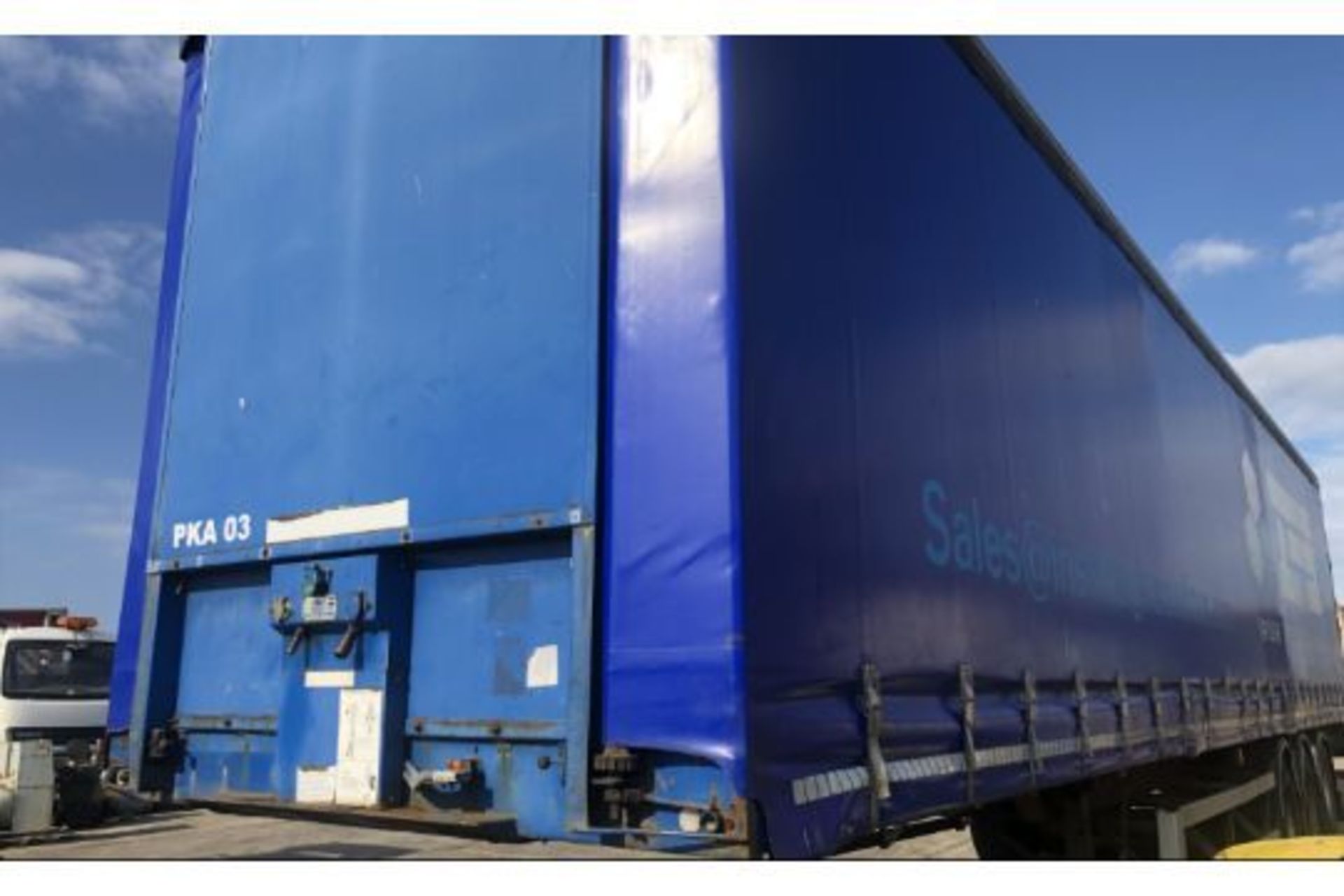 2001 M&G 13.6 METRE 3 AXLE CURTAIN SIDE TRAILOR - Image 13 of 14