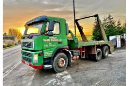 2003 VOLVO FM SKIP LOADER