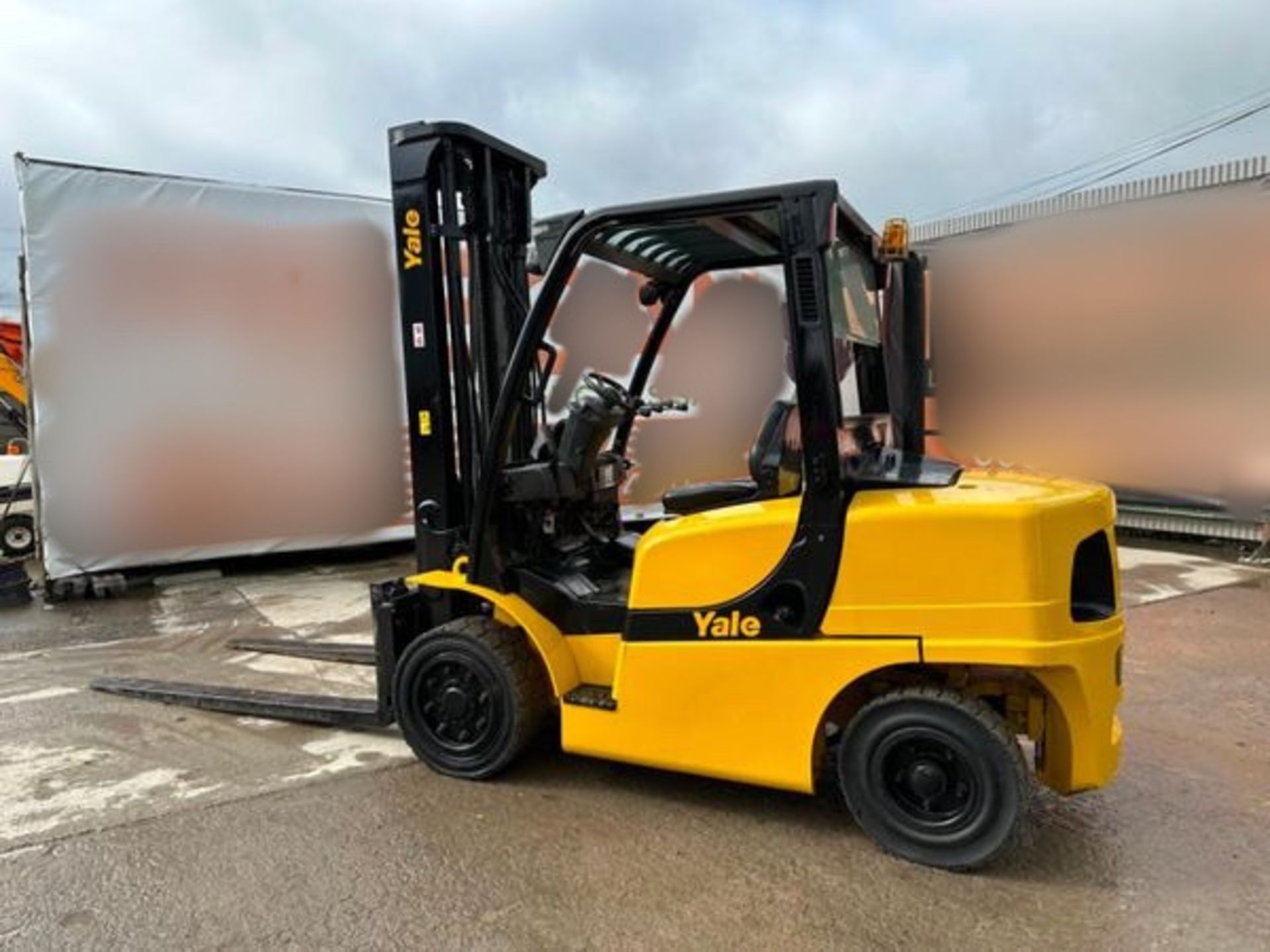 2006 YALE 4 TON DIESEL FORKLIFT - Bild 5 aus 16