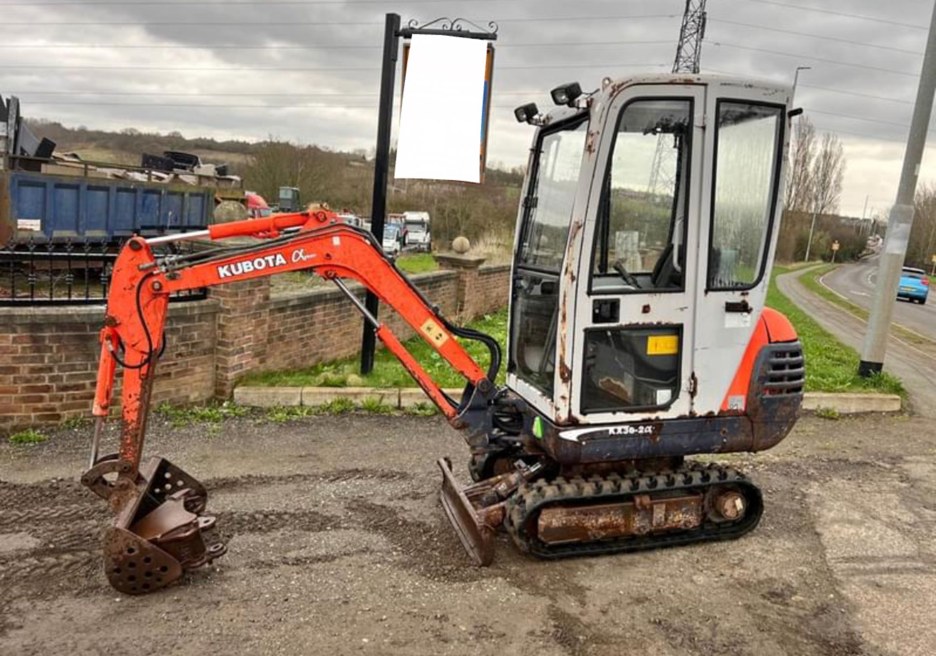 2004 KUBOTA KX36-2 MINI DIGGER