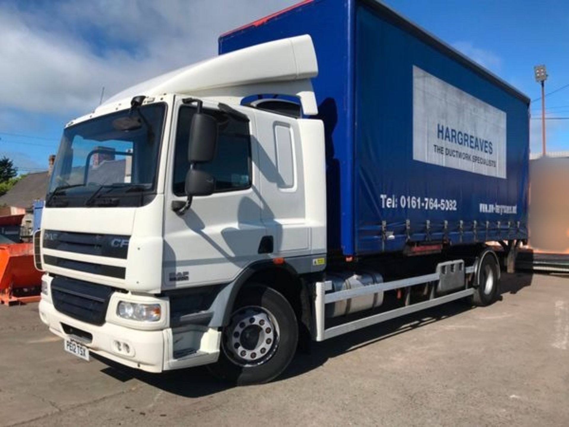 2012 DAF CF65 CHASSIS CAB