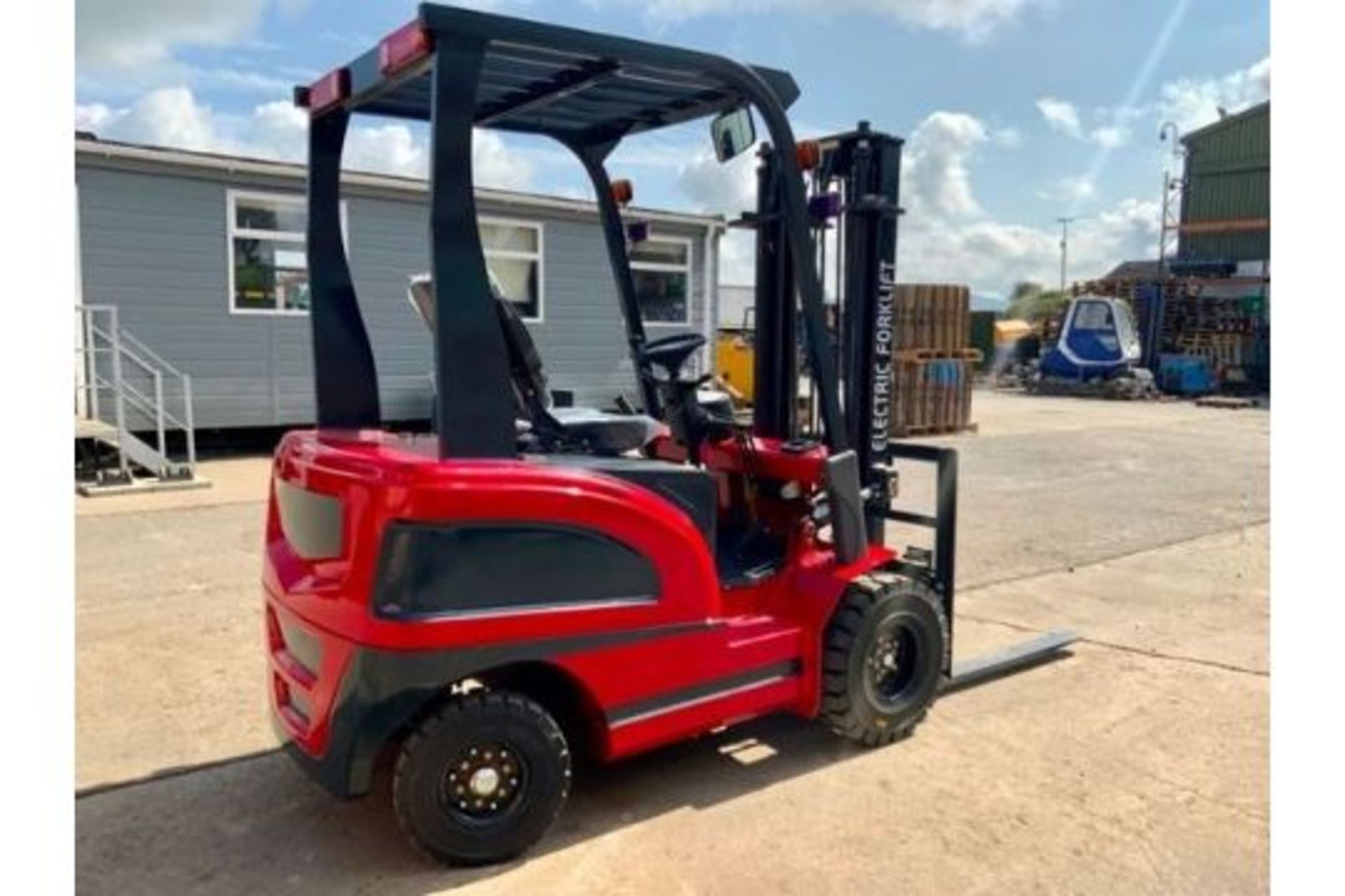 STIPP CPD-15 ELECTRIC FORKLIFT TRUCK - Image 4 of 12