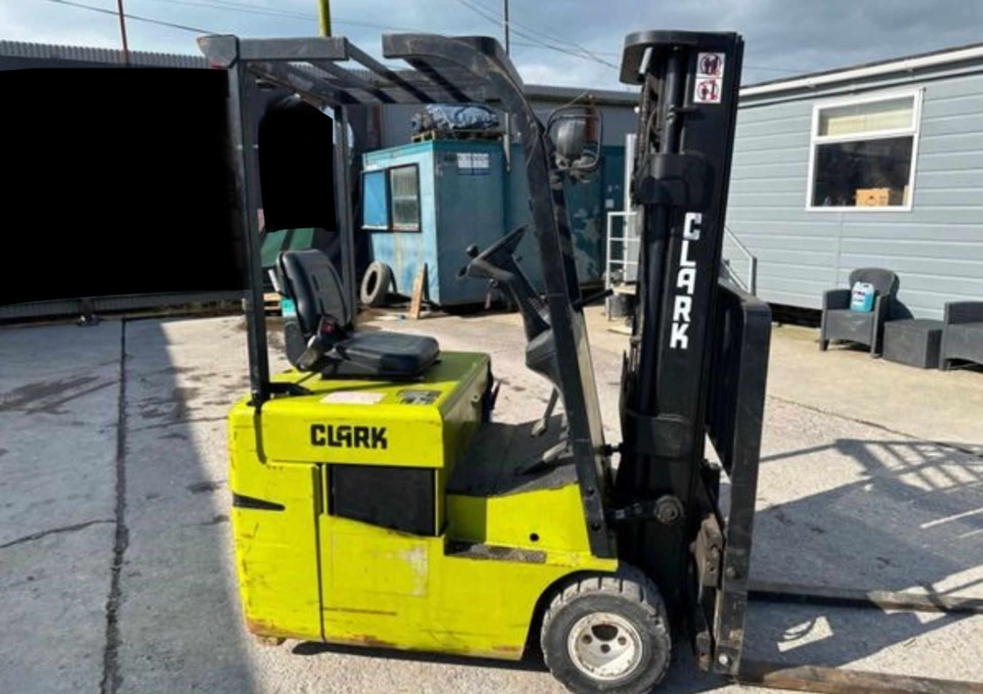 2007 CLARK 1.5 TON ELECTRIC FORKLIFT - Image 15 of 17