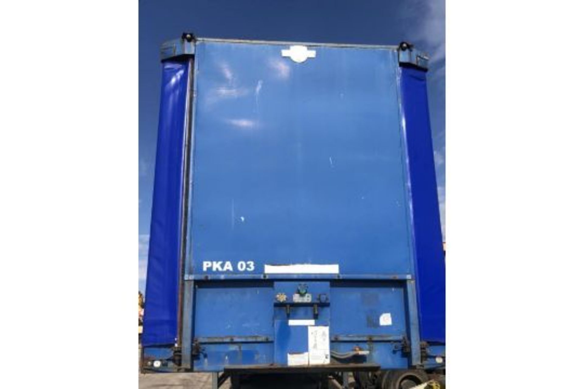 2001 M&G 13.6 METRE 3 AXLE CURTAIN SIDE TRAILOR - Image 11 of 14