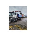 2003 SCANIA P SERIES TIPPER GRAB TRUCK