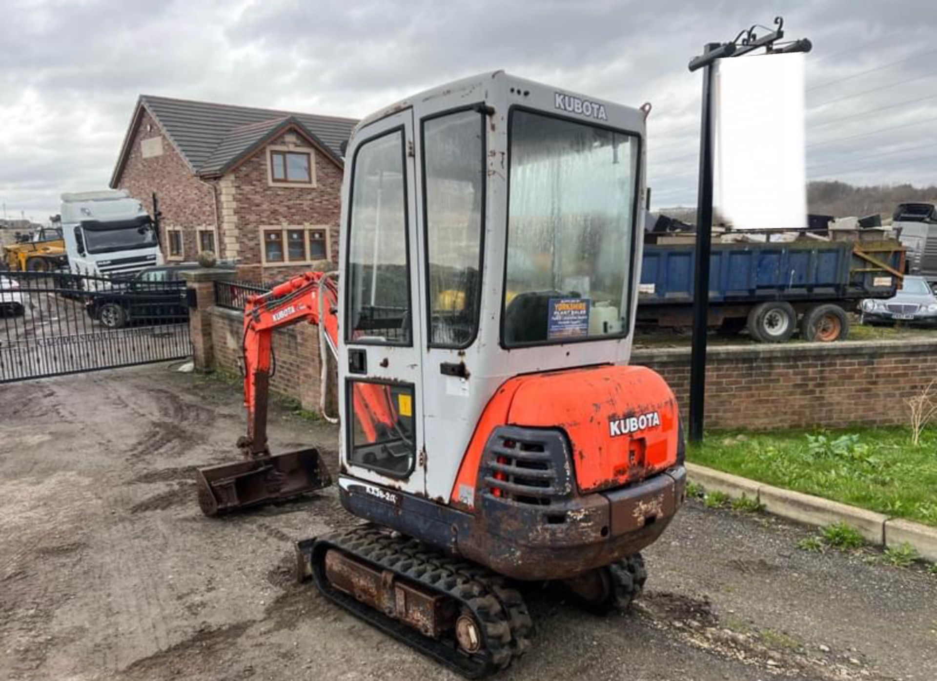 2004 KUBOTA KX36-2 MINI DIGGER - Image 3 of 9