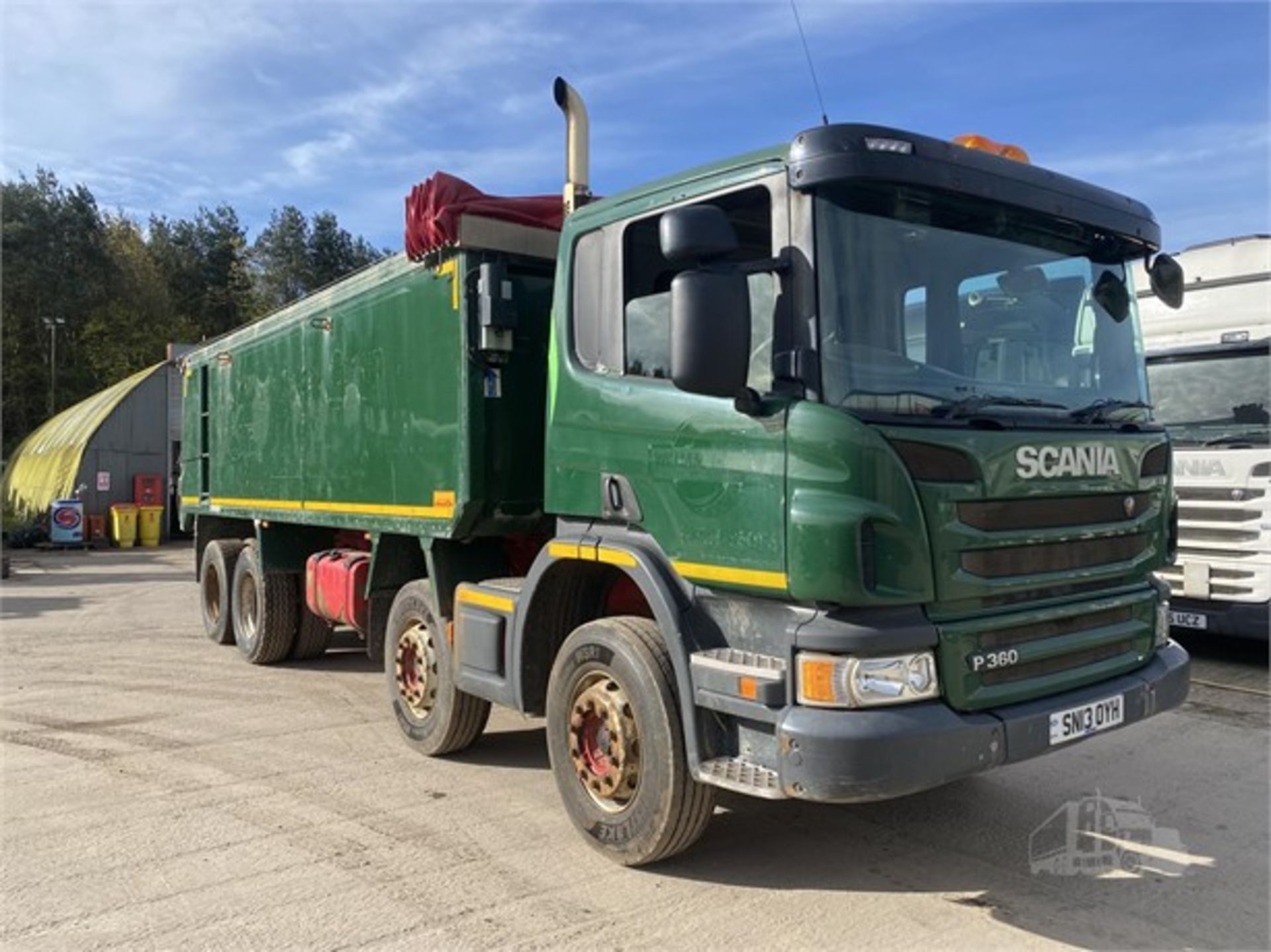 SCANIA P360 TIPPER TRUCK - Image 3 of 17