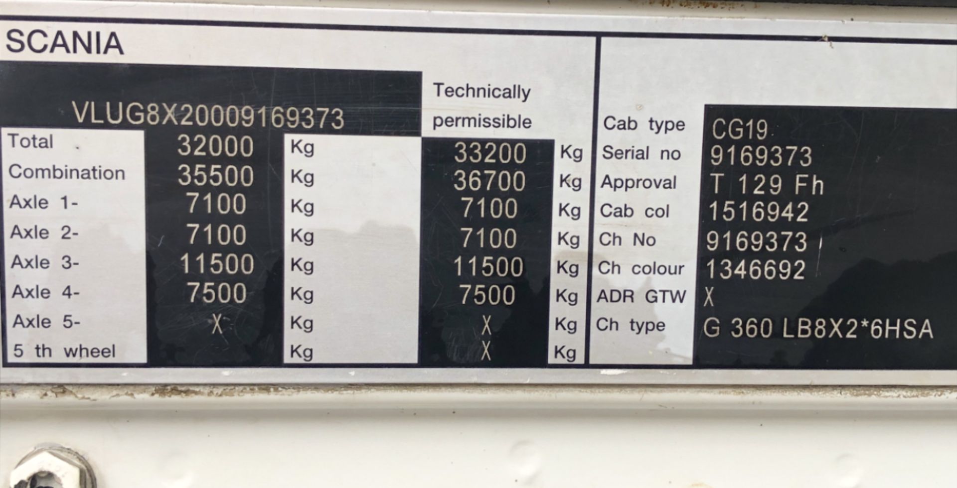 2012 SCANIA G360 - Image 13 of 14