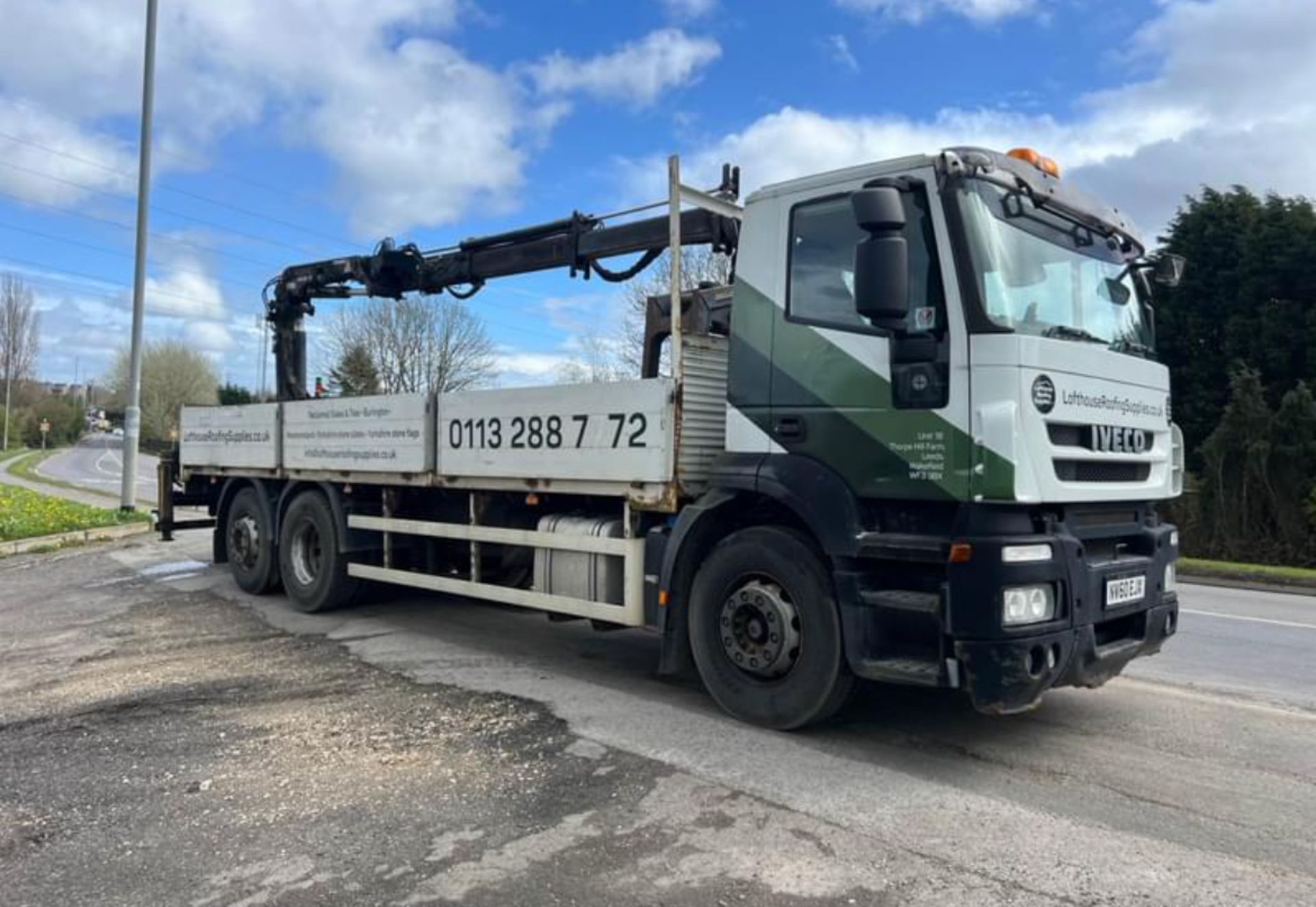 2010 IVECO HIAB BRICK BUILDERS WAGON - Image 3 of 16