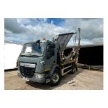 2016 DAF LF55.250 CHAIN LIFT SKIP TRUCK