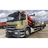 MERCEDES AXOR 2529 ,6×2, PLANT BODY CRANE