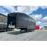 2015 MONTRACON STEP FRAME DOUBLE DECK CURTAIN TRAILER