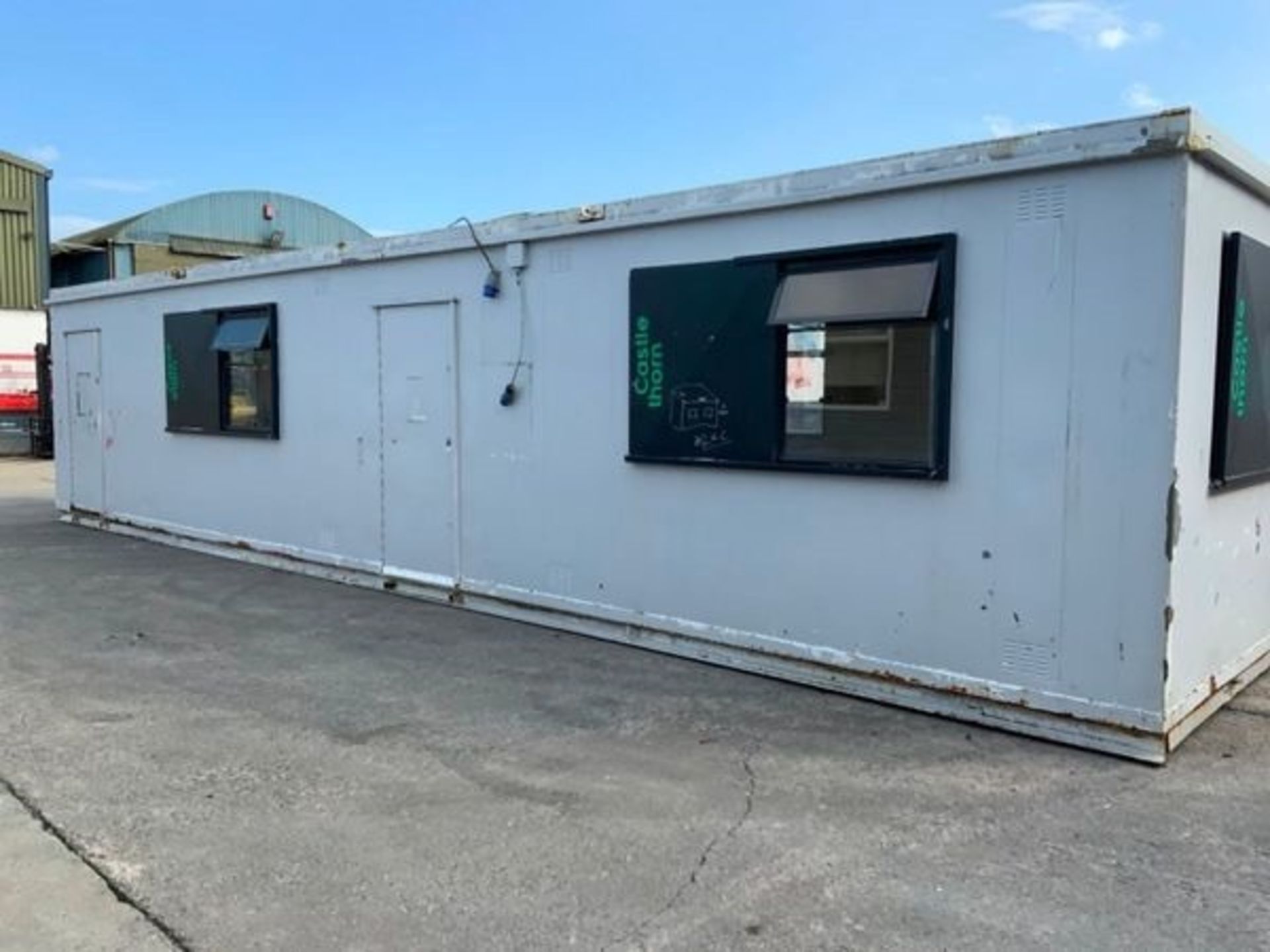 40ft x 10ft CONTAINERISED OFFICE / CHANGING ROOM.