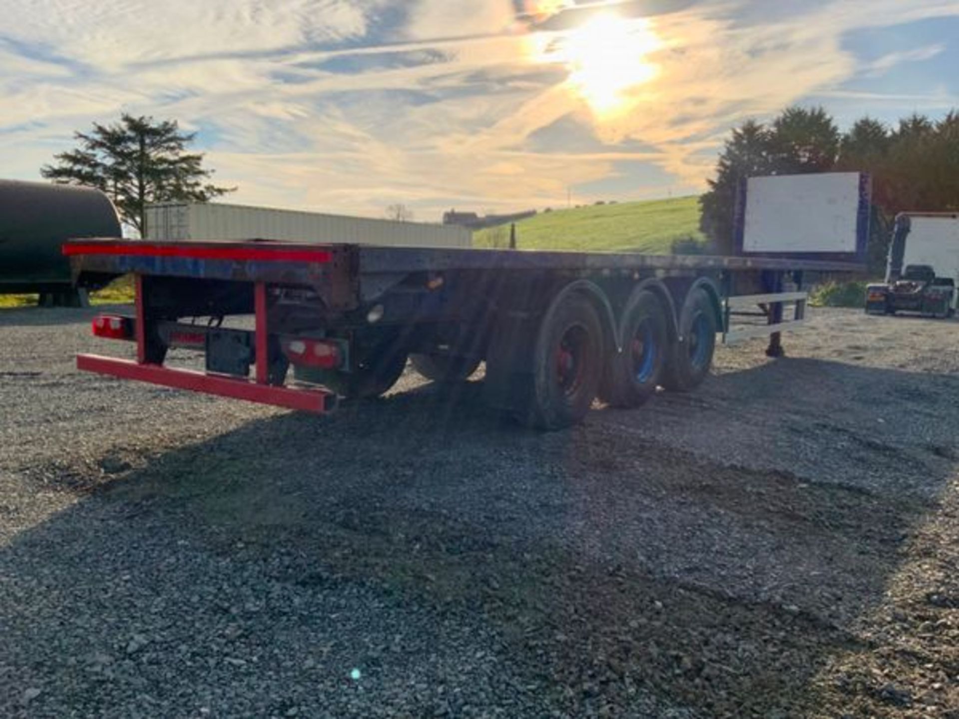 2012 CARTWRIGHT TRI AXLE TRAILER - Image 2 of 16