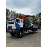 2005 MAN 4X4 TRUCK WITH CRANE