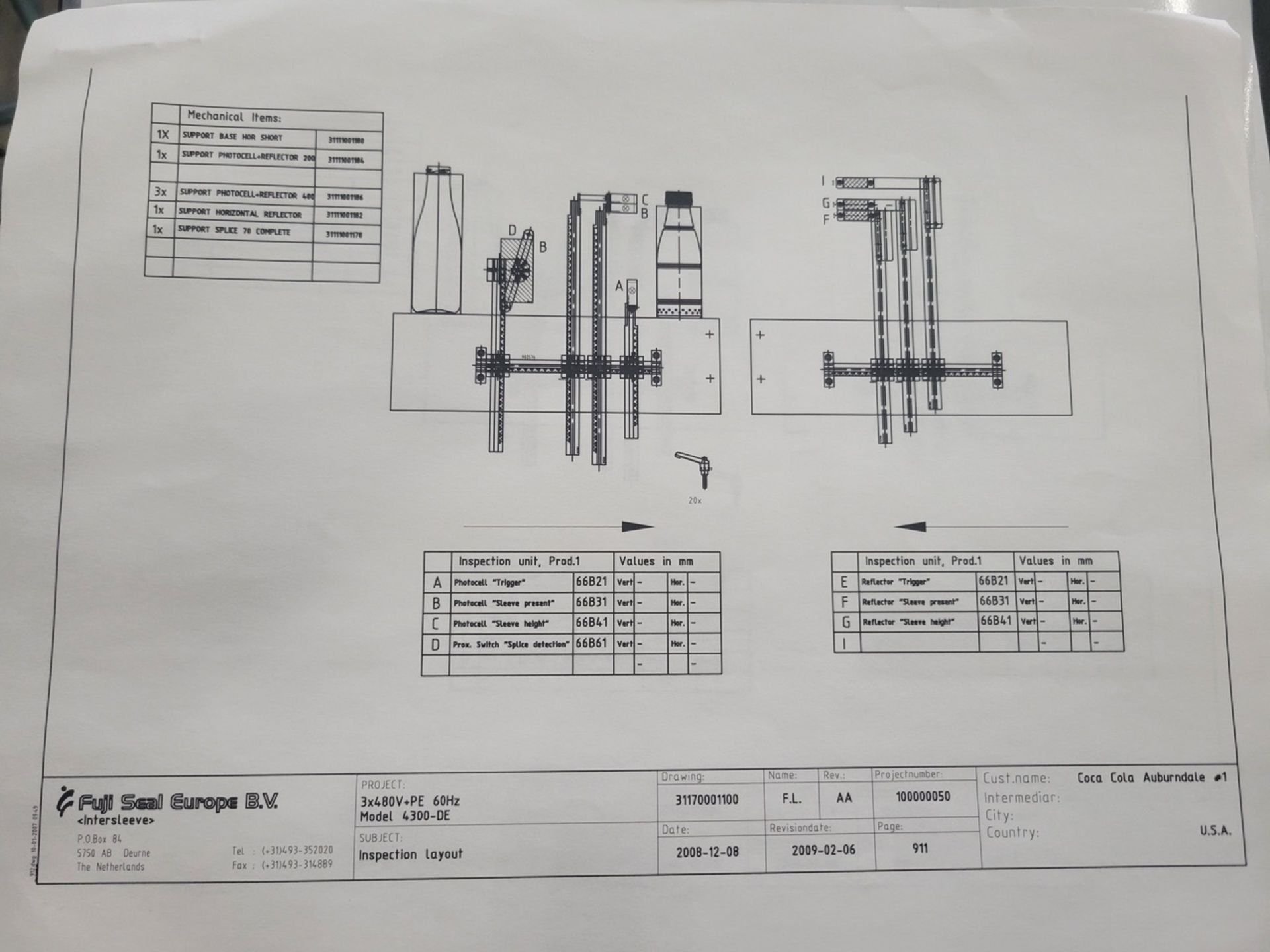 Fuji 4300-DE-STM Full Bottle Sleeve Labeler - Image 21 of 22