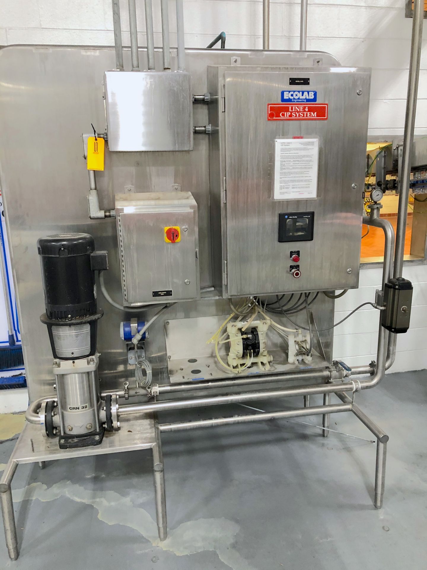 Ecolab Booster CIP Skid