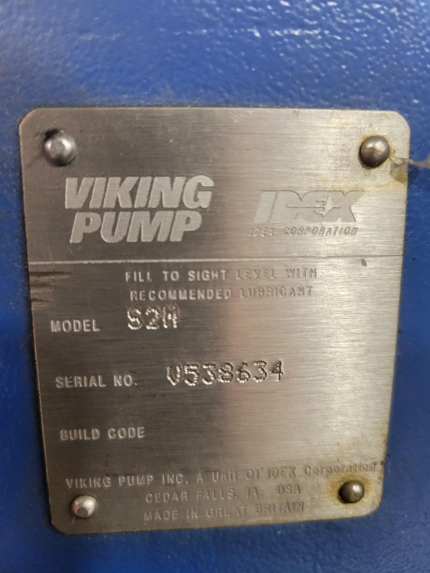 Viking Pump Positive Displacement - Image 4 of 6