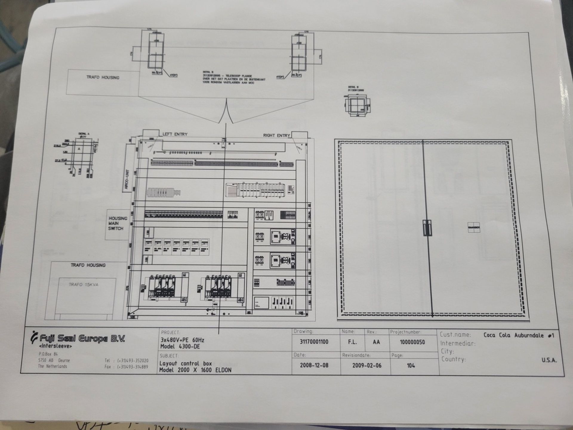 Fuji 4300-DE-STM Full Bottle Sleeve Labeler - Image 19 of 22