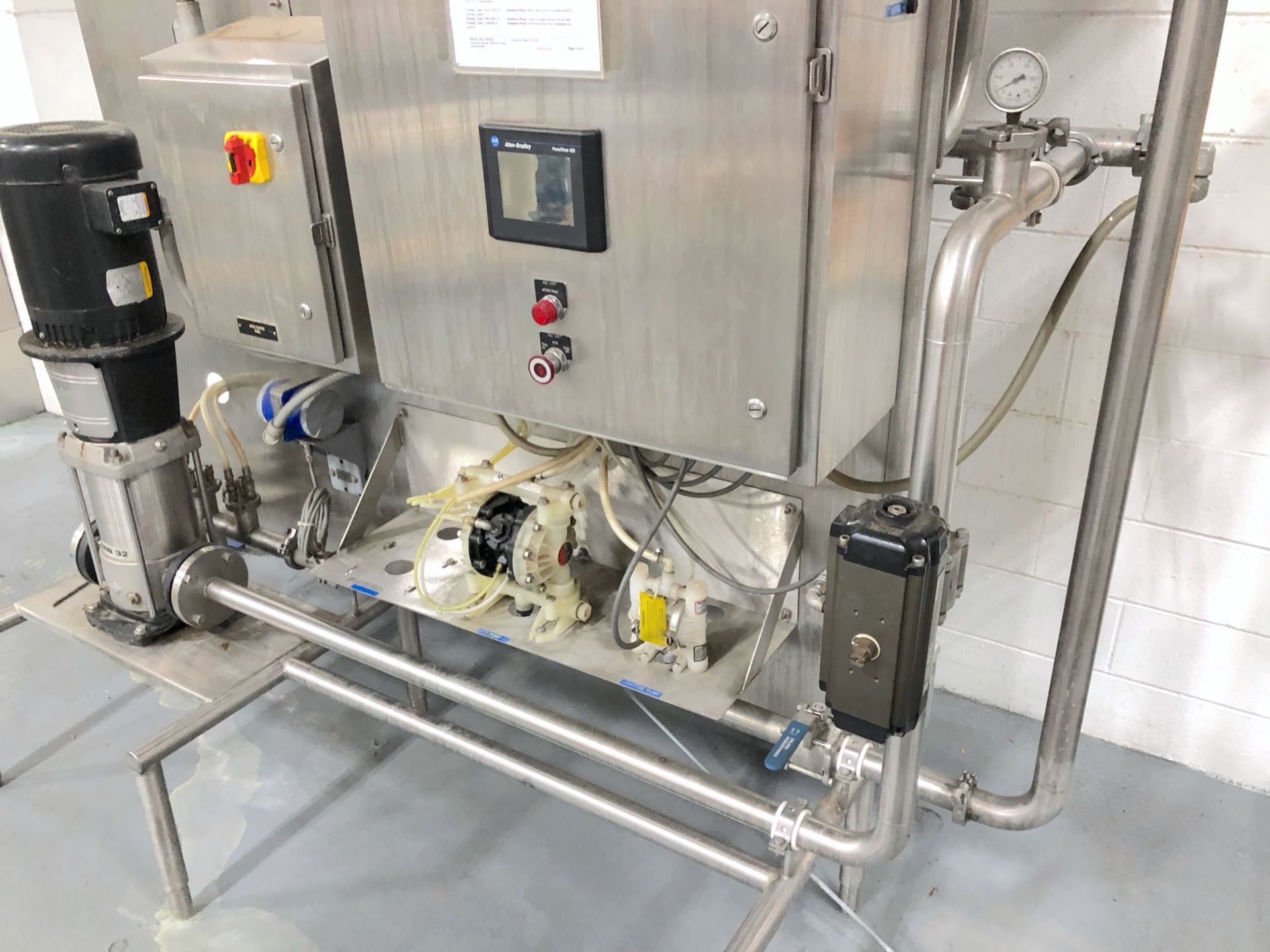 Ecolab Booster CIP Skid - Image 2 of 10