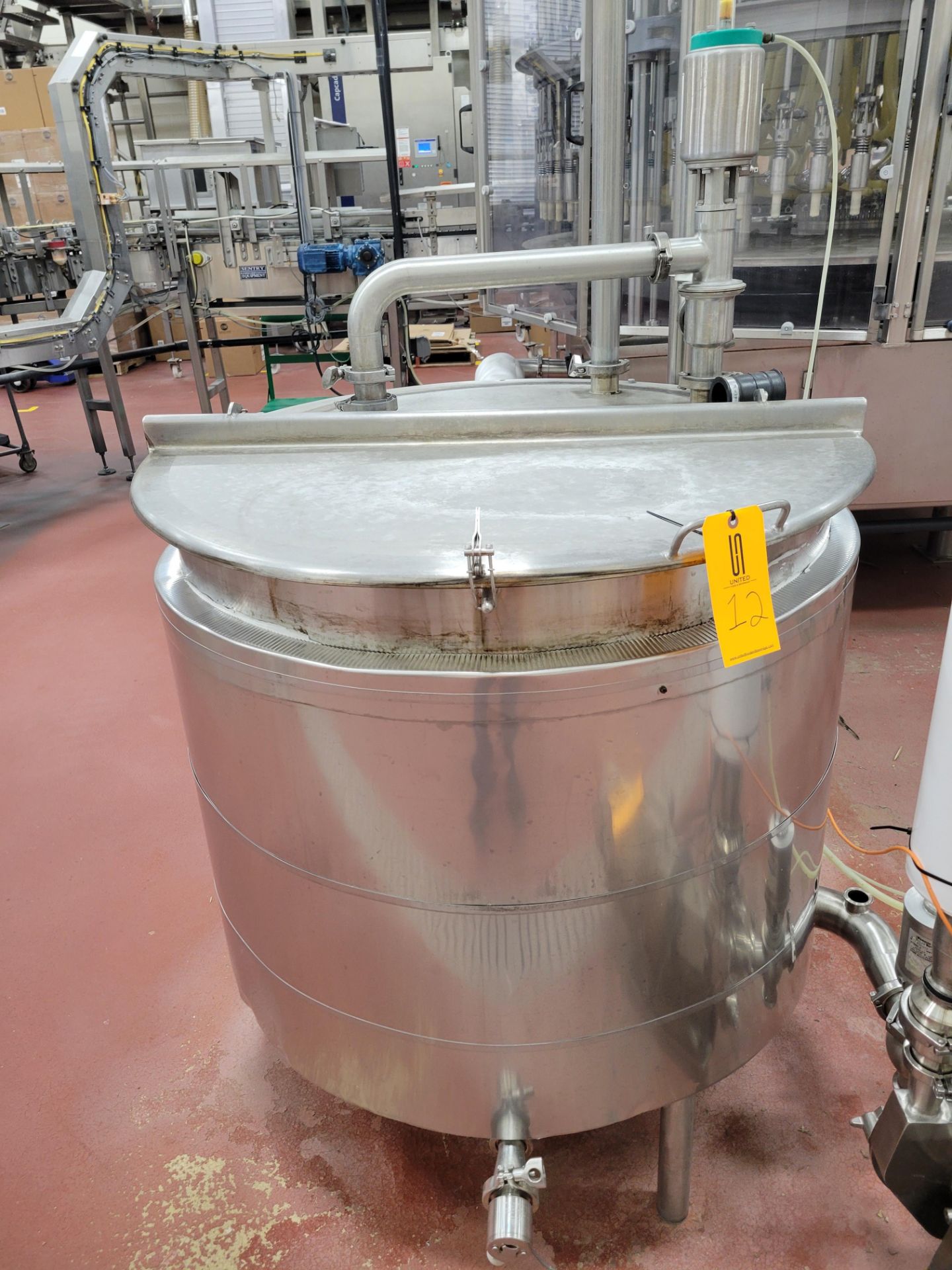 Stainless Steel Return Tank for Filler