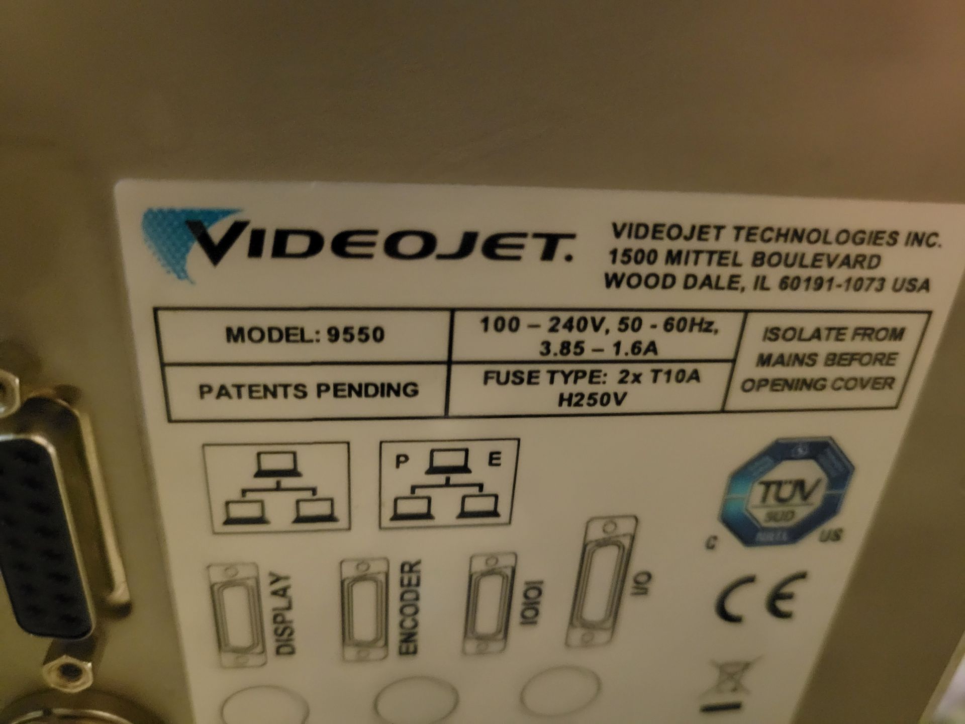 Conveyor with Dual Videojet 9550 Print and Apply Labelers - Bild 12 aus 13