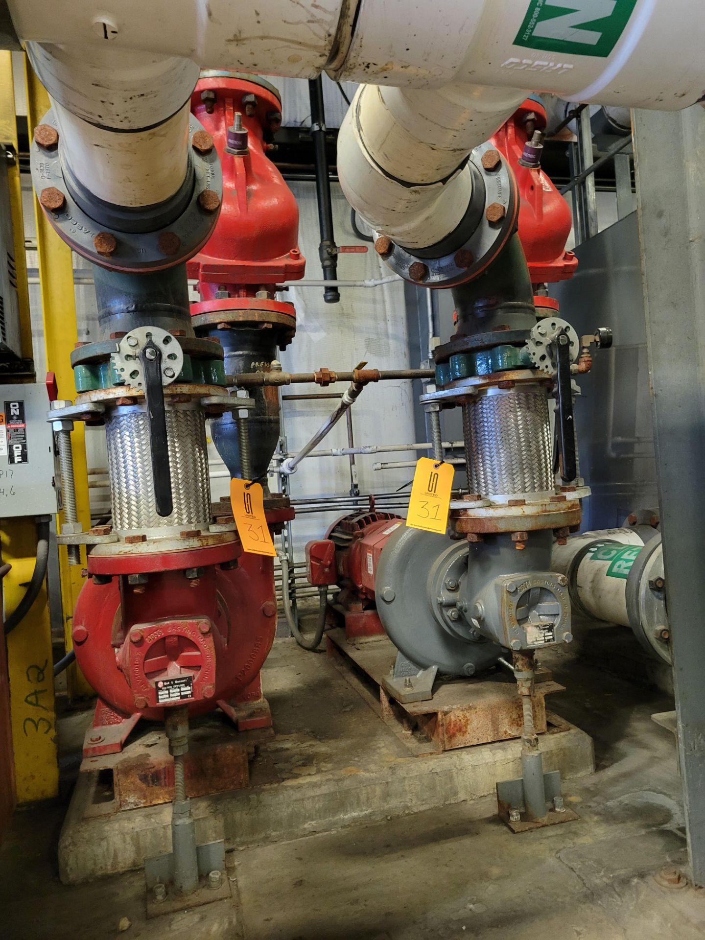 Two Centrifugal Pumps with VFD Controls