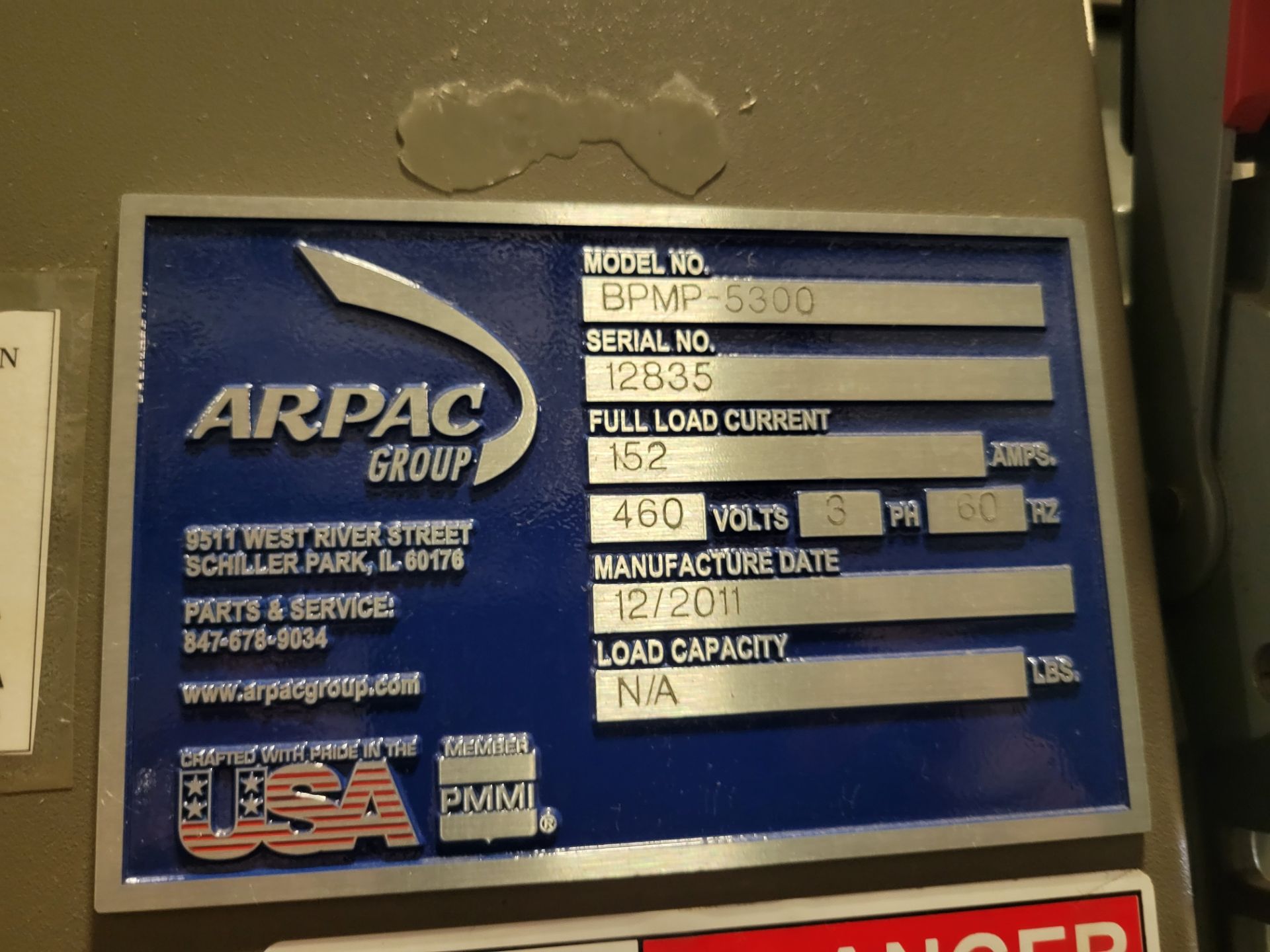 Arpac BPMP 5300 Shrink Wrapper with Heat Tunnel - Image 2 of 18