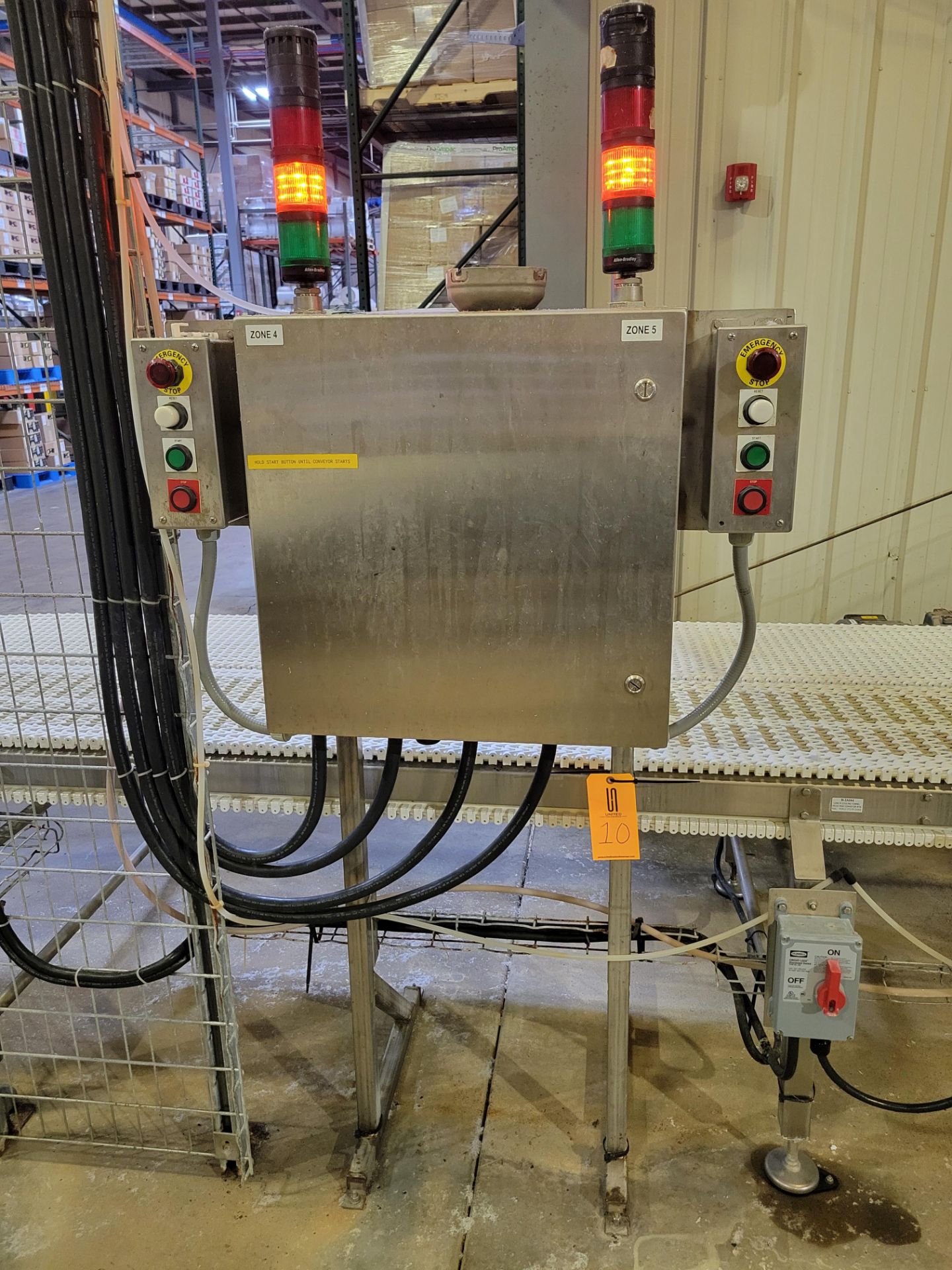 Conveyor Remote Control Panel with Sprayer