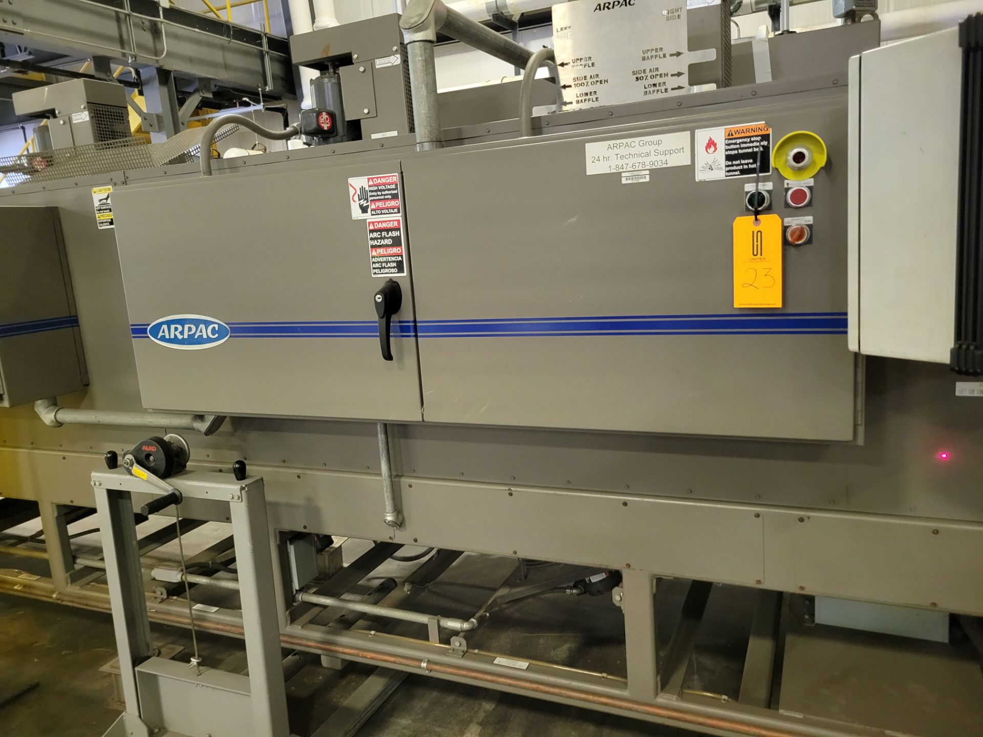 Arpac BPMP 5300 Shrink Wrapper with Heat Tunnel - Image 16 of 18