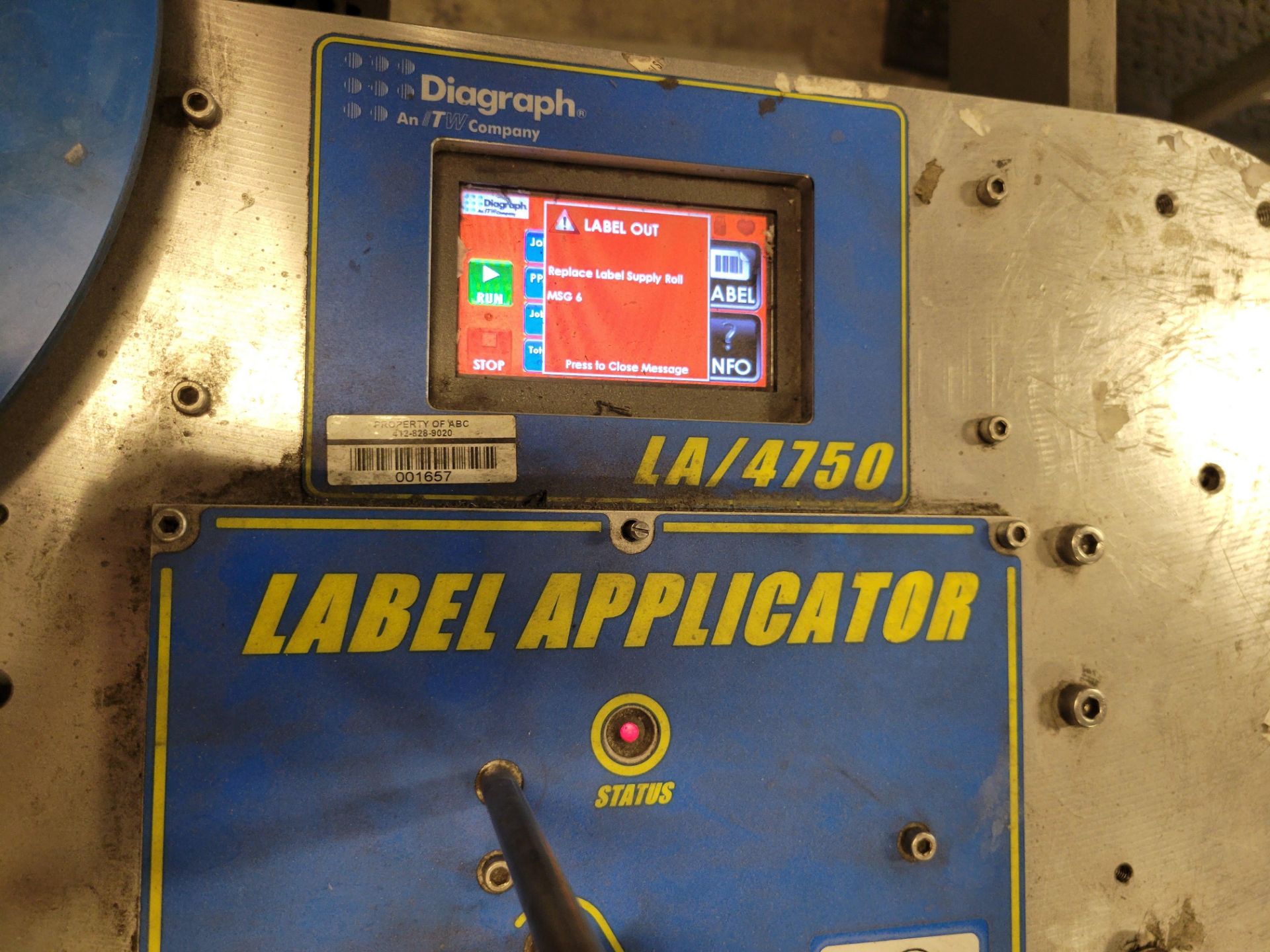 ITW LA/4750 Label Applicator - Image 3 of 4
