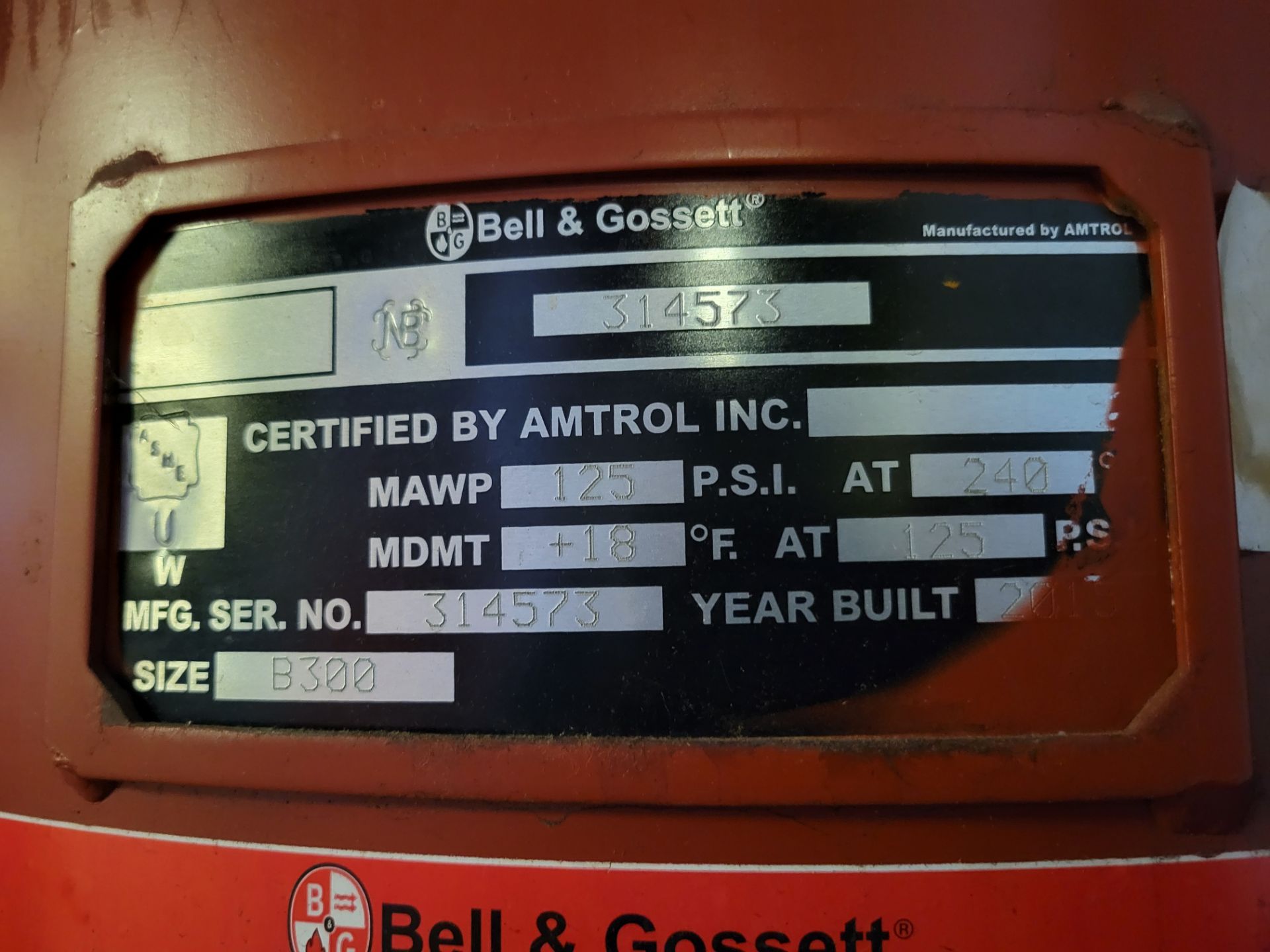 Bell & Gossett Pressured Expansion Tank - Image 2 of 3