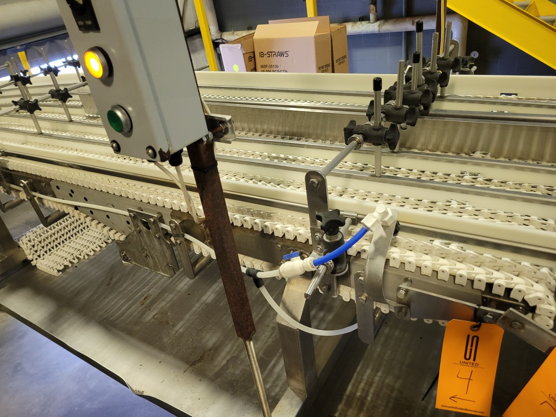 Conveyor from Fillers to Spiral Cooler - Image 12 of 15