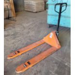 PALLET JACK, 5,500 LB CAPACITY, (DELAYED PICKUP UNTIL FEBRUARY 20)