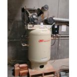 INGERSOLL RAND 2-STAGE AIR COMPRESSOR, MODEL 2545K10V-5, 10 HP, 230V, 3-PHASE, 120-GALLON TANK,