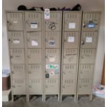 EMPLOYEE LOCKERS, CONTENTS NOT INCLUDED