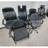 LOT - MISC. TASK CHAIR GROUPING
