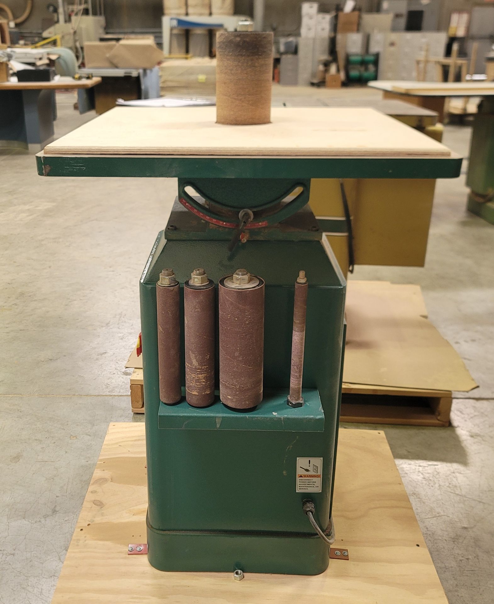 2021 GRIZZLY OSCILLATING SPINDLE/DRUM SANDER, MODEL G1071, S/N 2107670 - Image 3 of 5