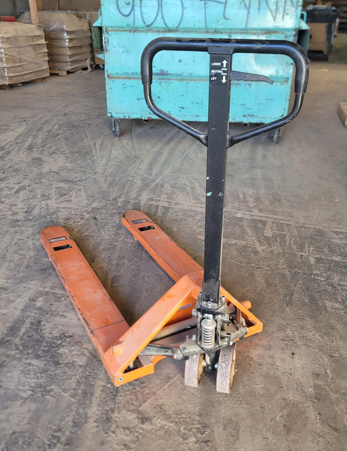 PALLET JACK, 5,500 LB CAPACITY, (DELAYED PICKUP UNTIL FEBRUARY 20) - Image 2 of 2