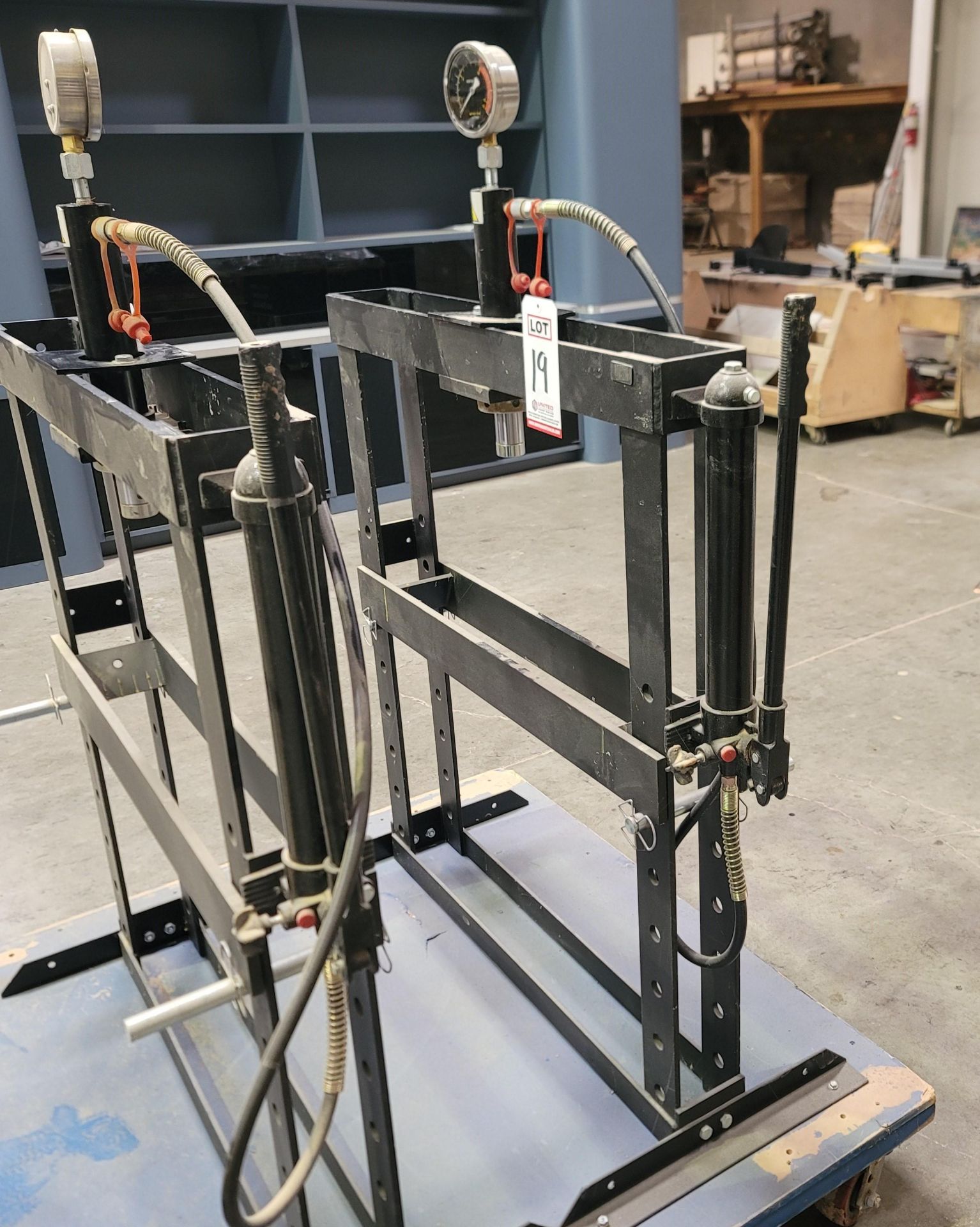 H-FRAME SHOP PRESS, DISTANCE BETWEEN UPRIGHTS: 30"