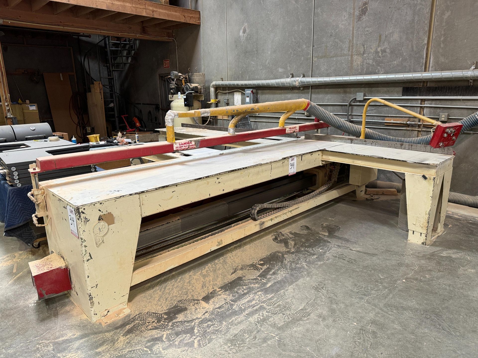CMT 18" TABLE SAW, MODEL 360-10H, 18" BLADE
