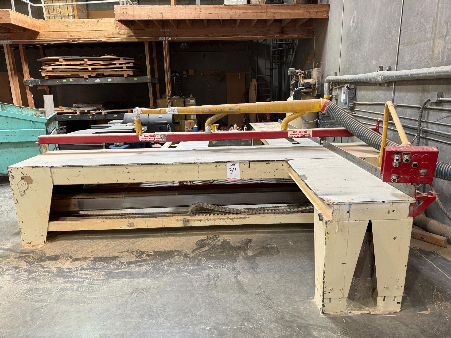 CMT 18" TABLE SAW, MODEL 360-10H, 18" BLADE - Image 2 of 12