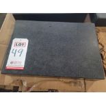 GRANITE SURFACE PLATE, 18" X 12" X 3"