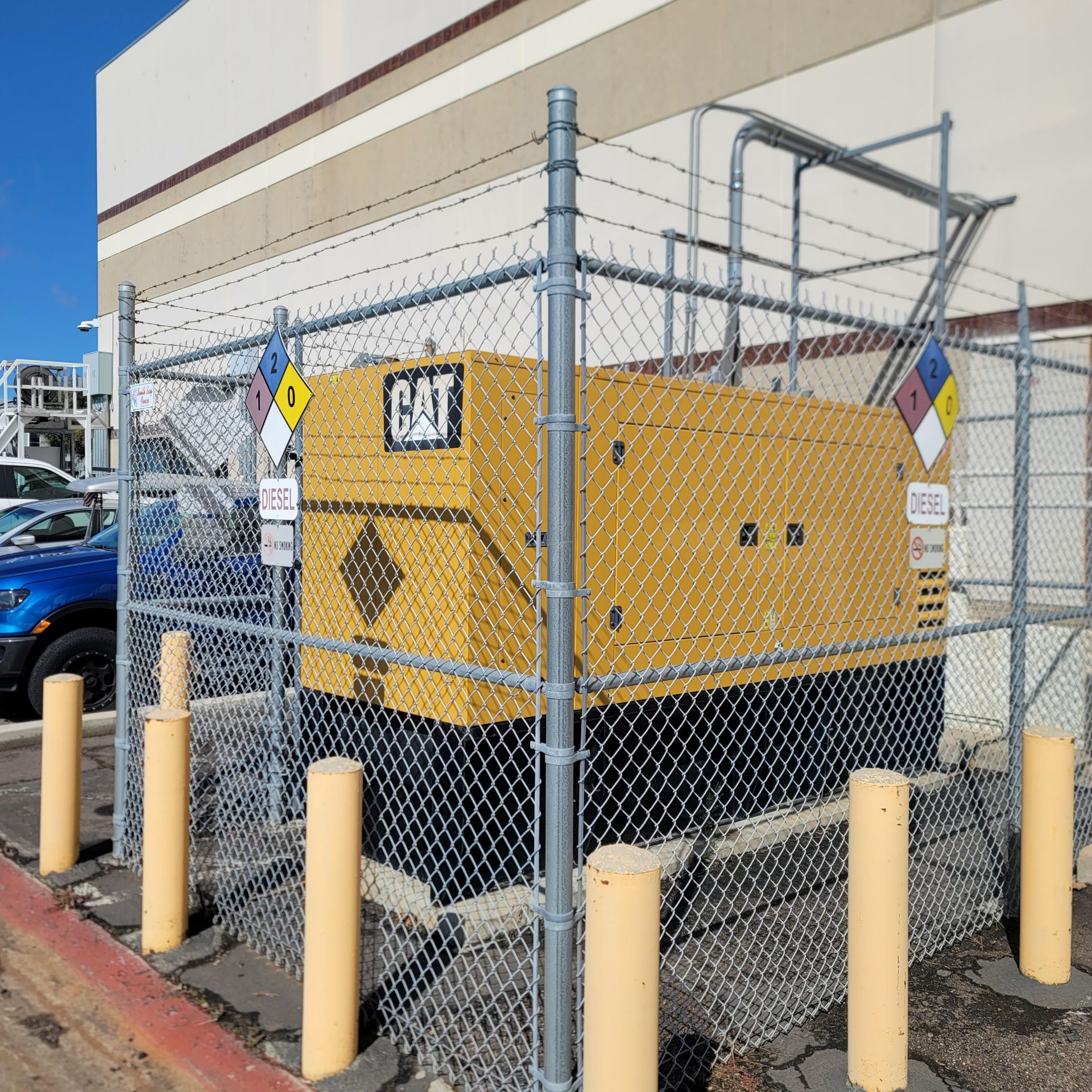 2009 CATERPILLAR STAND-BY GENERATOR, MODEL C6.6, (DELAYED PICKUP UNTIL MONDAY, APRIL 8)