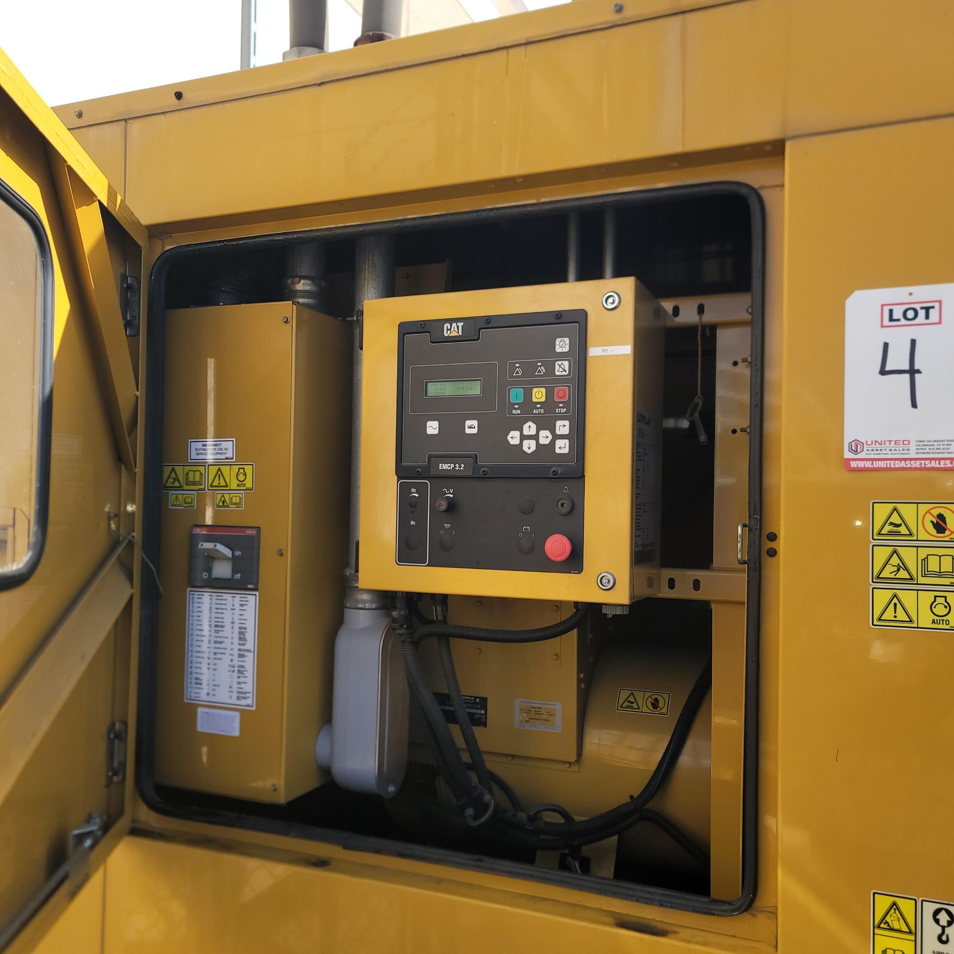 2009 CATERPILLAR STAND-BY GENERATOR, MODEL C6.6, (DELAYED PICKUP UNTIL MONDAY, APRIL 8) - Image 6 of 51