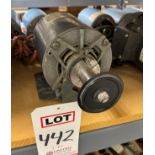 GE MOTOR, 1/2 HP, CAT. NO. 4390, 1725 RPM, CONT. DUTY