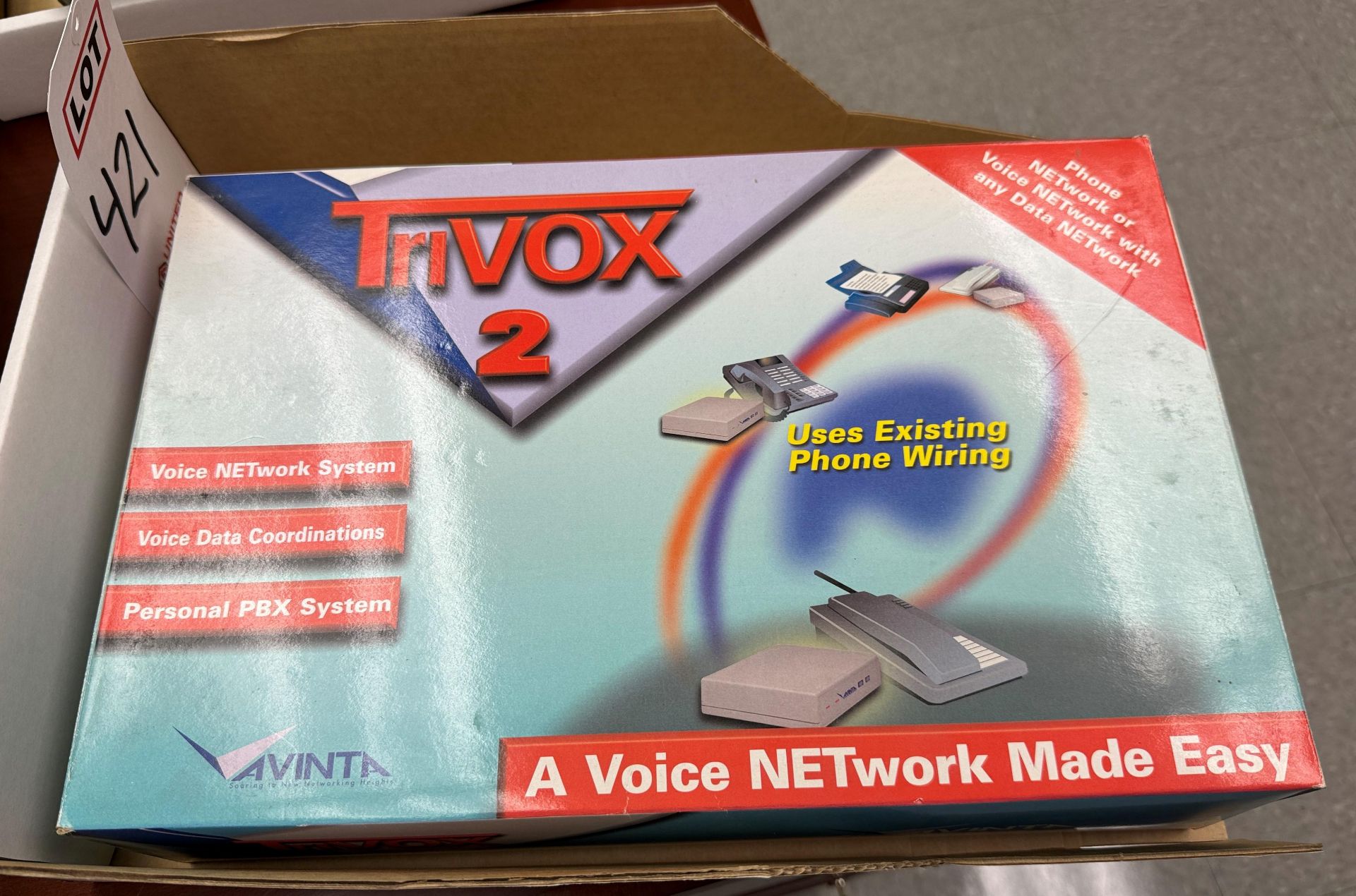 AVINTA TRIVOX 2 PHONE VOICE NETWORK SYSTEM