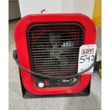 CADET HOT ONE ELECTRIC HEATER, MODEL RCP-402S, 240V, 4000W